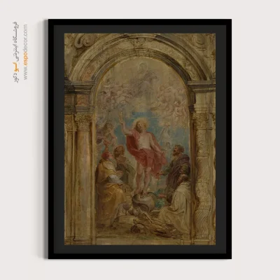 خرید تابلو نقاشی خاص - تجلیل از عشای ربانی – تابلو نقاشی پیتر پل روبنس - اسپو دکور