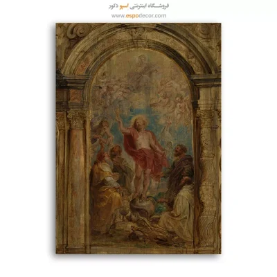 خرید تابلو نقاشی خاص - تجلیل از عشای ربانی – تابلو نقاشی پیتر پل روبنس - اسپو دکور