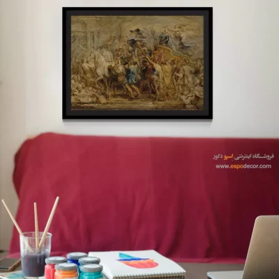 خرید تابلو نقاشی اروپایی - پیروزی هنری چهارم – تابلو نقاشی پیتر پل روبنس - اسپو دکور