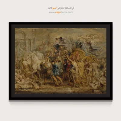 خرید تابلو نقاشی اروپایی - پیروزی هنری چهارم – تابلو نقاشی پیتر پل روبنس - اسپو دکور