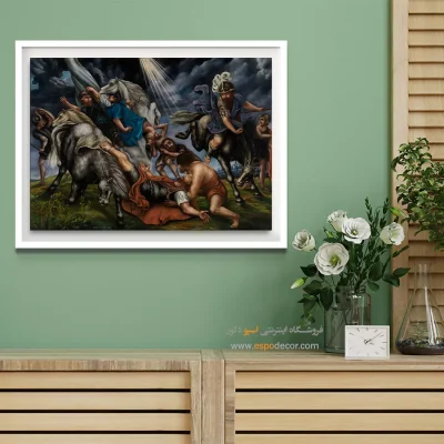 تابلو دکوراسیون نفیس - ایمان آوردن شائول – تابلو نقاشی پیتر پل روبنس - اسپو دکور