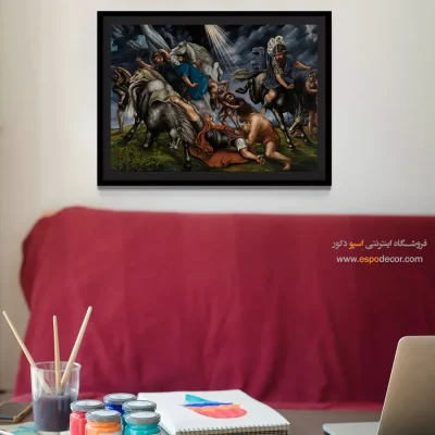 تابلو دکوراسیون نفیس - ایمان آوردن شائول – تابلو نقاشی پیتر پل روبنس - اسپو دکور