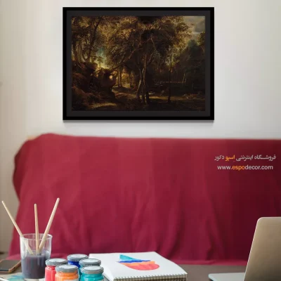 تابلو نقاشی ویژه کلکسیون - جنگلی در سپیده دم – تابلو نقاشی پیتر پل روبنس - اسپو دکور