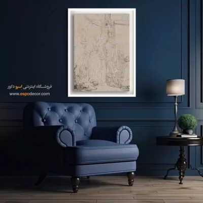 تابلو کلاسیک - نزول از صلیب – تابلو نقاشی رامبراند - اسپو دکور