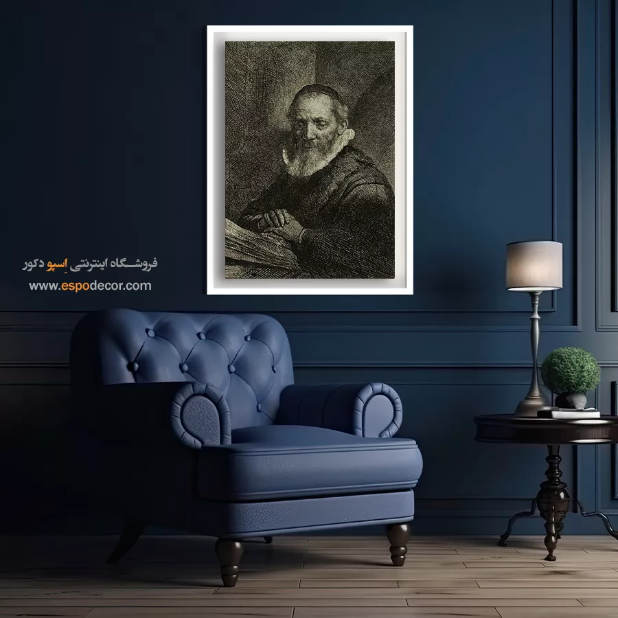 رامبراند نقاش نور و سایه - جان کورنلیوس – تابلو نقاشی رامبراند - اسپو دکور