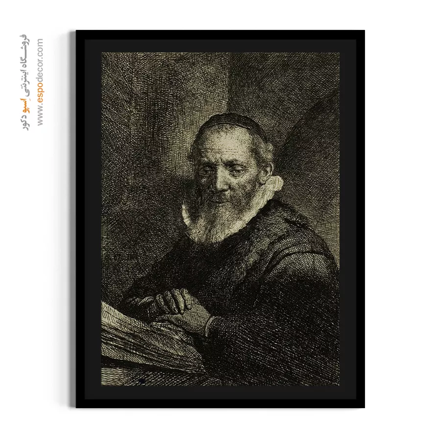 رامبراند نقاش نور و سایه - جان کورنلیوس – تابلو نقاشی رامبراند - اسپو دکور