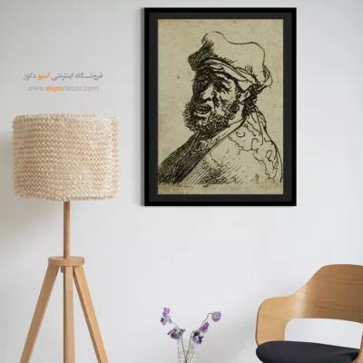 خرید تابلو پرتره معروف - مرد در حال گریه کردن – تابلو نقاشی رامبراند - اسپو دکور