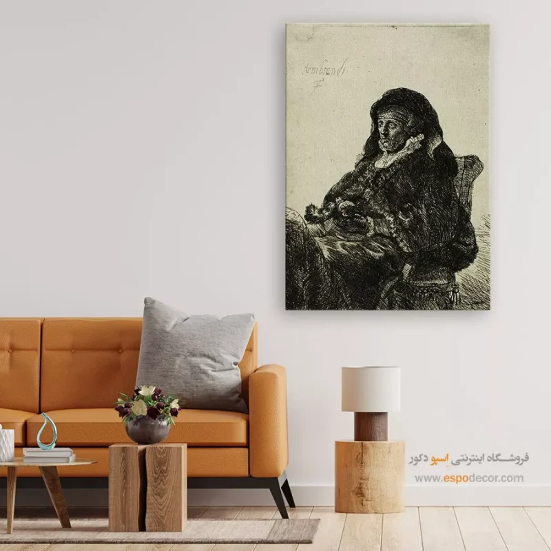 تابلو نقاشی های رامبراند - Image 3