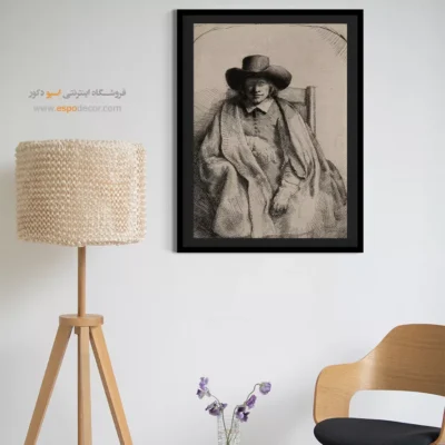 تابلو با رنگ ثابت - کلمنت دی یونگه – تابلو نقاشی رامبراند - اسپو دکور