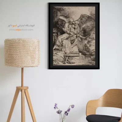 نقاشی‌های معروف رامبراند - قربانی ابراهیم – تابلو نقاشی رامبراند - اسپو دکور