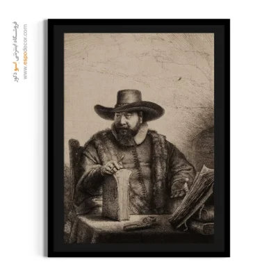 تابلو نقاشی هلند دوره باروک - واعظ – تابلو نقاشی رامبراند - اسپو دکور