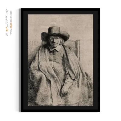 خرید تابلو با طرح پرتره مرد - کلمنت دی یونگه – تابلو نقاشی رامبراند - اسپو دکور