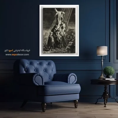 خرید بهترین تابلوهای کلاسیک - نزول از صلیب – تابلو نقاشی رامبراند - اسپو دکور