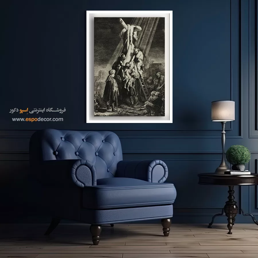 خرید بهترین تابلوهای کلاسیک - نزول از صلیب – تابلو نقاشی رامبراند - اسپو دکور