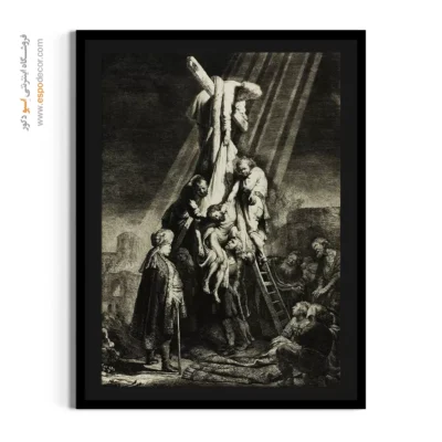 خرید بهترین تابلوهای کلاسیک - نزول از صلیب – تابلو نقاشی رامبراند - اسپو دکور