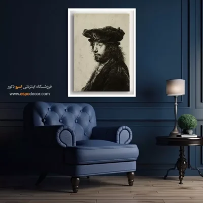 خرید تابلو نقاشی کلاسیک - چهارمین سر شرقی – تابلو نقاشی رامبراند - اسپو دکور