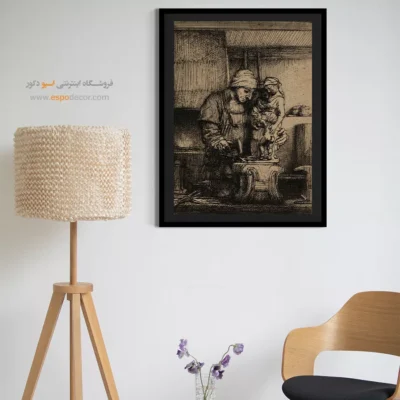 فروشگاه آنلاین تابلو نقاشی - زرگر – تابلو نقاشی رامبراند - اسپو دکور