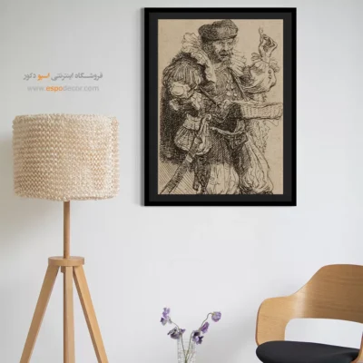 تابلو نقاشی برای هدیه تولد - کوکسالور – تابلو نقاشی رامبراند - اسپو دکور