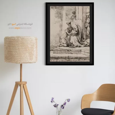 تابلو بازگشت پسر نافرمان - بازگشت پسر نافرمان – تابلو نقاشی رامبراند - اسپو دکور