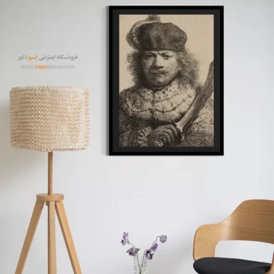 سلف پرتره رامبراند - سلف پرتره – تابلو نقاشی رامبراند - اسپو دکور