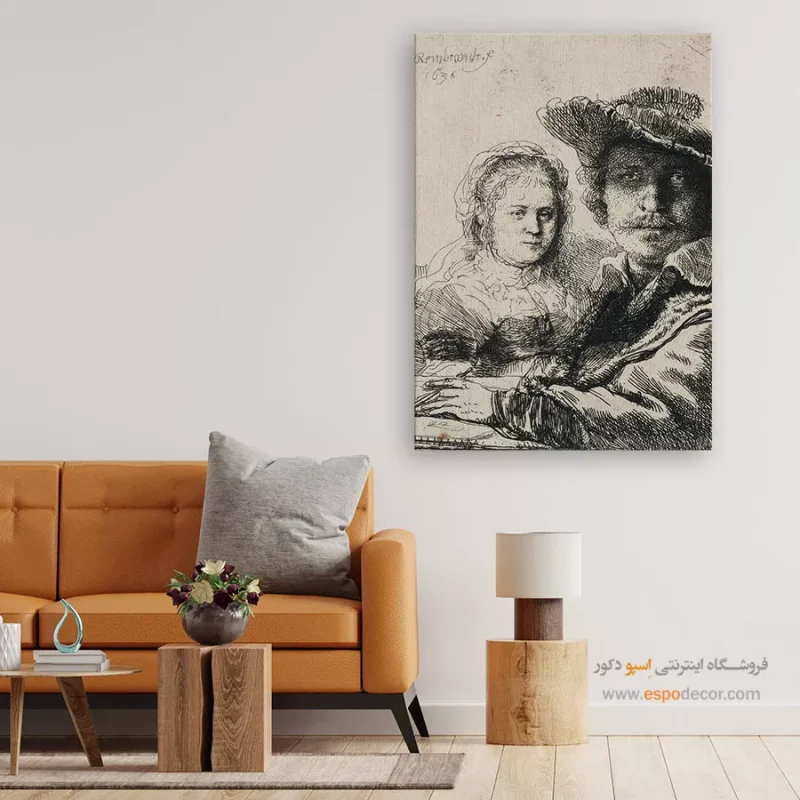 تابلو نقاشی های رامبراند - Image 3