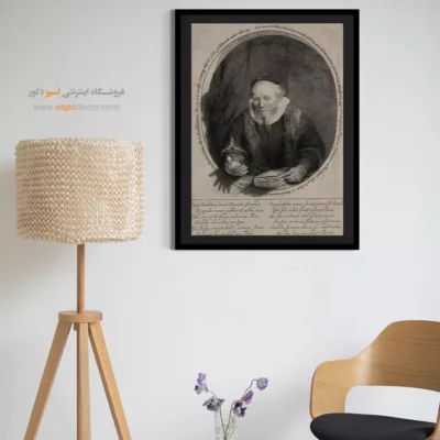 خرید آنلاین تابلو بوم - جان کورنلیوس سیلویوس – تابلو نقاشی رامبراند - اسپو دکور