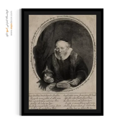 خرید آنلاین تابلو بوم - جان کورنلیوس سیلویوس – تابلو نقاشی رامبراند - اسپو دکور