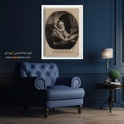 تابلو رامبراند چاپی - جان اویتنبوگارت – تابلو نقاشی رامبراند - اسپو دکور