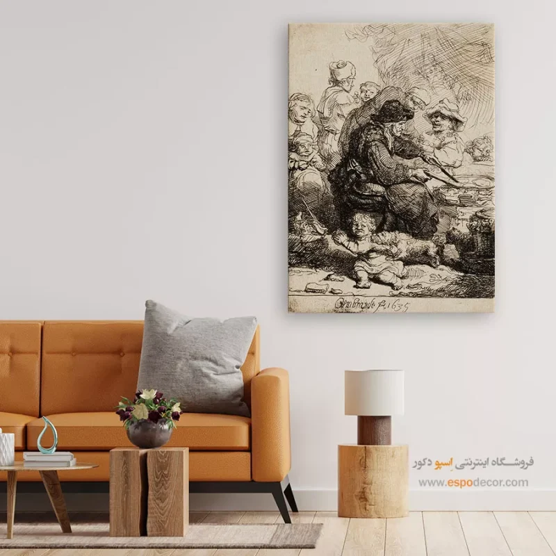 تابلو نقاشی های رامبراند - Image 3