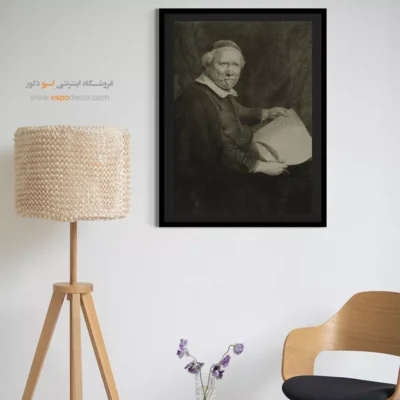 لیست قیمت تابلو دکوراتیو کلاسیک - استاد نویسندگی – تابلو نقاشی رامبراند - اسپو دکور