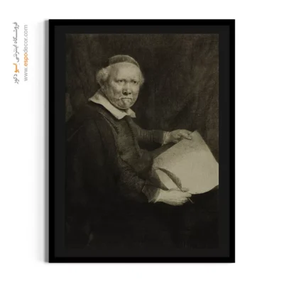 لیست قیمت تابلو دکوراتیو کلاسیک - استاد نویسندگی – تابلو نقاشی رامبراند - اسپو دکور