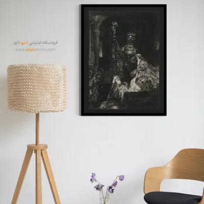 تابلو لوکس کلاسیک - ارائه در معبد – تابلو نقاشی رامبراند - اسپو دکور