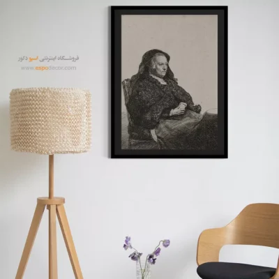 خرید تابلو نقاشی پرتره زن - مادر هنرمند – تابلو نقاشی رامبراند - اسپو دکور