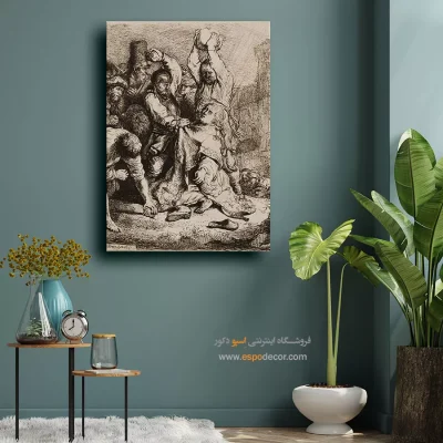 خرید تابلو بوم کلاسیک