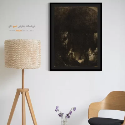 تابلو دکوراتیو سبک کلاسیک - مقبره – تابلو نقاشی رامبراند - اسپو دکور