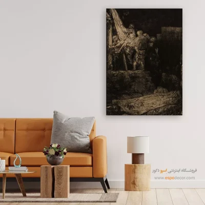 خرید تابلو با تم رنگی تیره