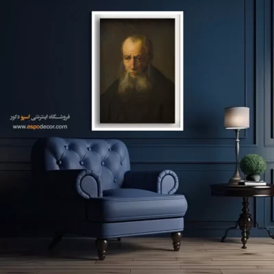 کپی نقاشی رامبراند - پیرمرد غمگین – تابلو نقاشی رامبراند - اسپو دکور