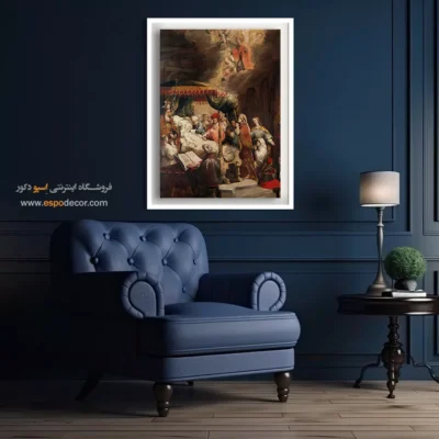 نقاشیهای باروک رامبراند - خواب باکره – تابلو نقاشی رامبراند - اسپو دکور