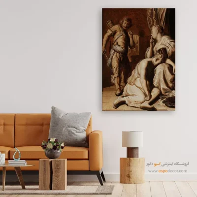 تابلو بوم طرح هنرمند مشهور