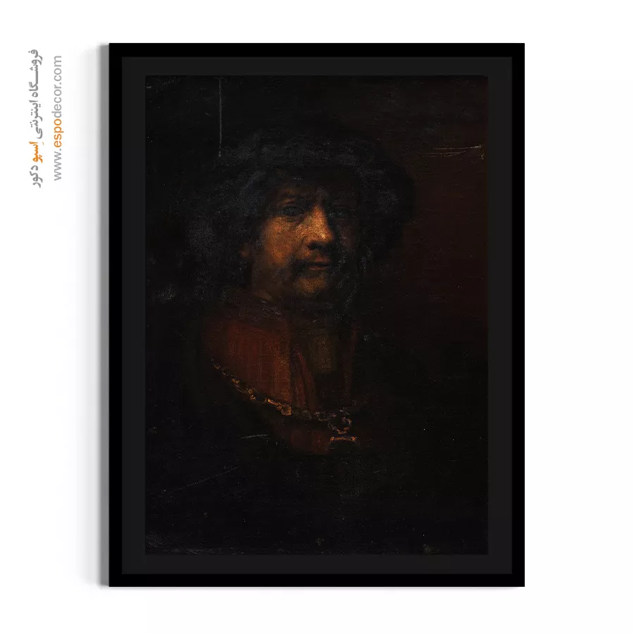 خرید نقاشیهای رامبراند - سلف پرتره – تابلو نقاشی رامبراند - اسپو دکور