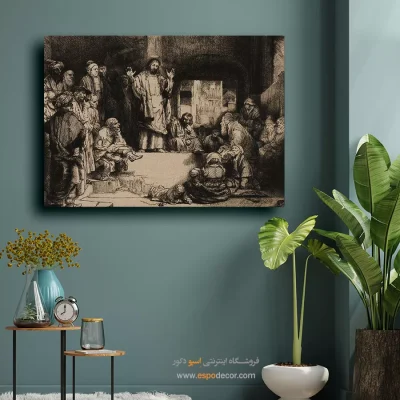 تابلو موعظی مسیح