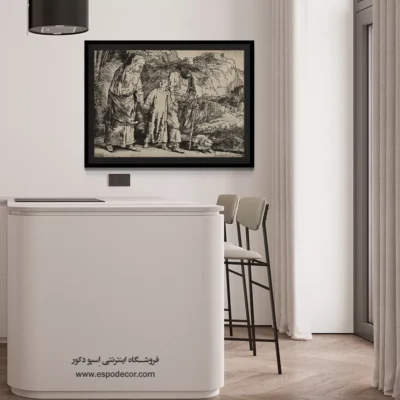 پرتره نقاشی باروک - بازگشت مسیح از معبد – تابلو نقاشی رامبراند - اسپو دکور