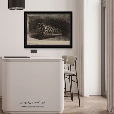 تابلو دکوراتیو دیوارهای تیره - پوسته – تابلو نقاشی رامبراند - اسپو دکور