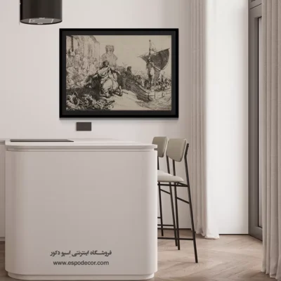 تابلو نقاشی سبک تئاتریکال - کشتی ثروت – تابلو نقاشی رامبراند - اسپو دکور