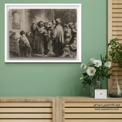 تابلو نقاشی‌های دوره باروک هلند - پول خراج – تابلو نقاشی رامبراند - اسپو دکور