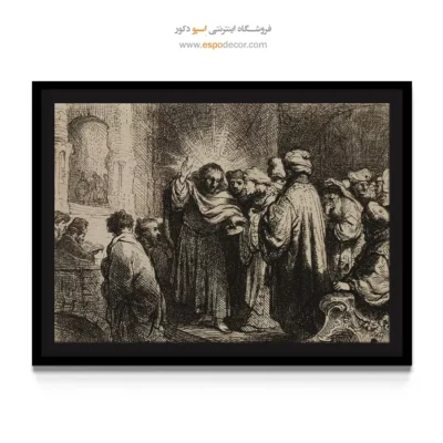 تابلو نقاشی‌های دوره باروک هلند - پول خراج – تابلو نقاشی رامبراند - اسپو دکور