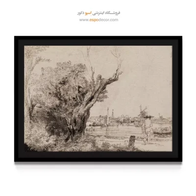 تابلو رسمی کلاسیک - اوموال – تابلو نقاشی رامبراند - اسپو دکور