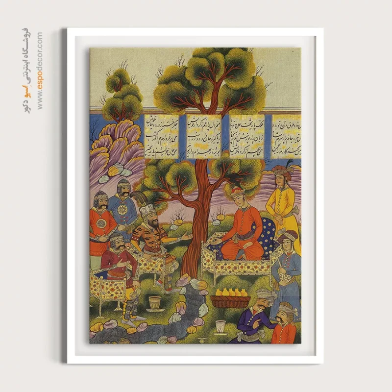 تابلو نقاشی های شاهنامه فردوسی