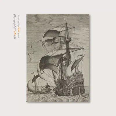 تابلو نقاشی کشتی - اسپو دکور