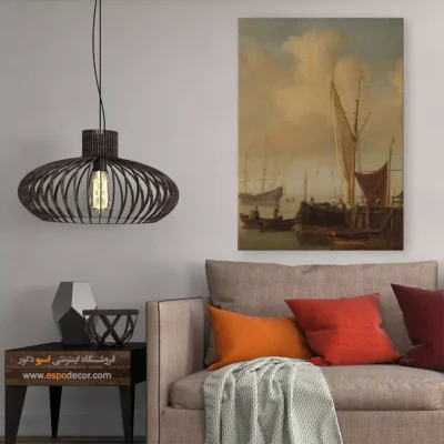 تابلو نقاشی کشتی - اسپو دکور